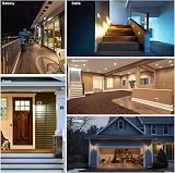 GY GU10 LED Light Sensor Bulbs 5W 6500K 380lm 120° Non-Dimmable 4 Pack view 9