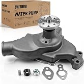 UNITHUB Engine Water Pump Automotive w/Gasket 1301350 9111 Compatible for Chevy Pickup SBC 350 GM Motors Camaro Suburban Corvette Blazer Impala 1955-1972