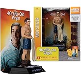 McFarlane Toys - Movie Maniac Andy Stitzer (The 40-Year-Old Virgin) 6in Posed Figure