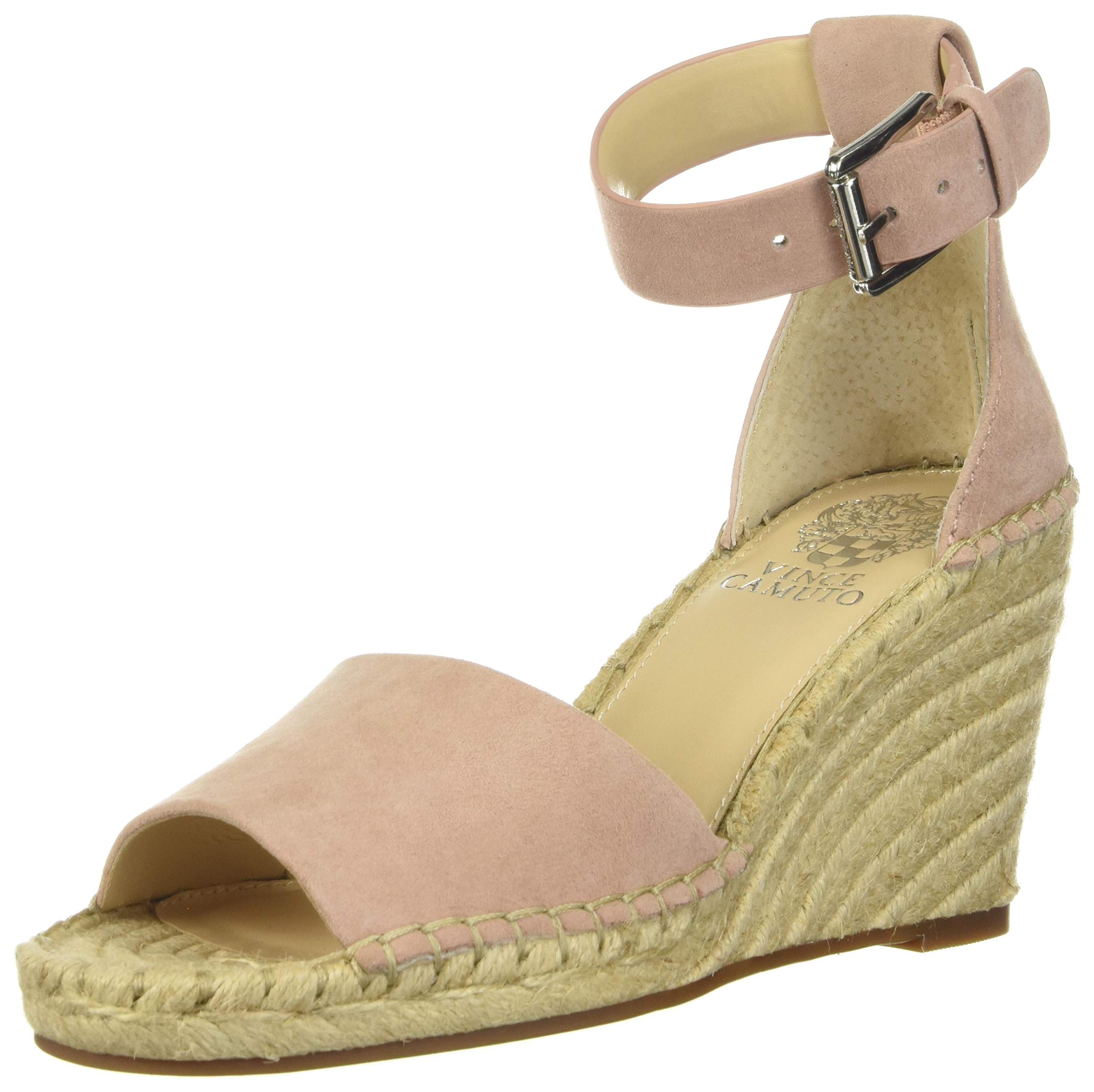 Vince Camuto womens Leera Espadrille Wedge Sandal, Precious, 8.5 US