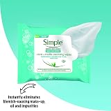 Simple Daily Skin Detox Clear & Matte Cleansing Wipes 25 Count Pack of 6 view 5