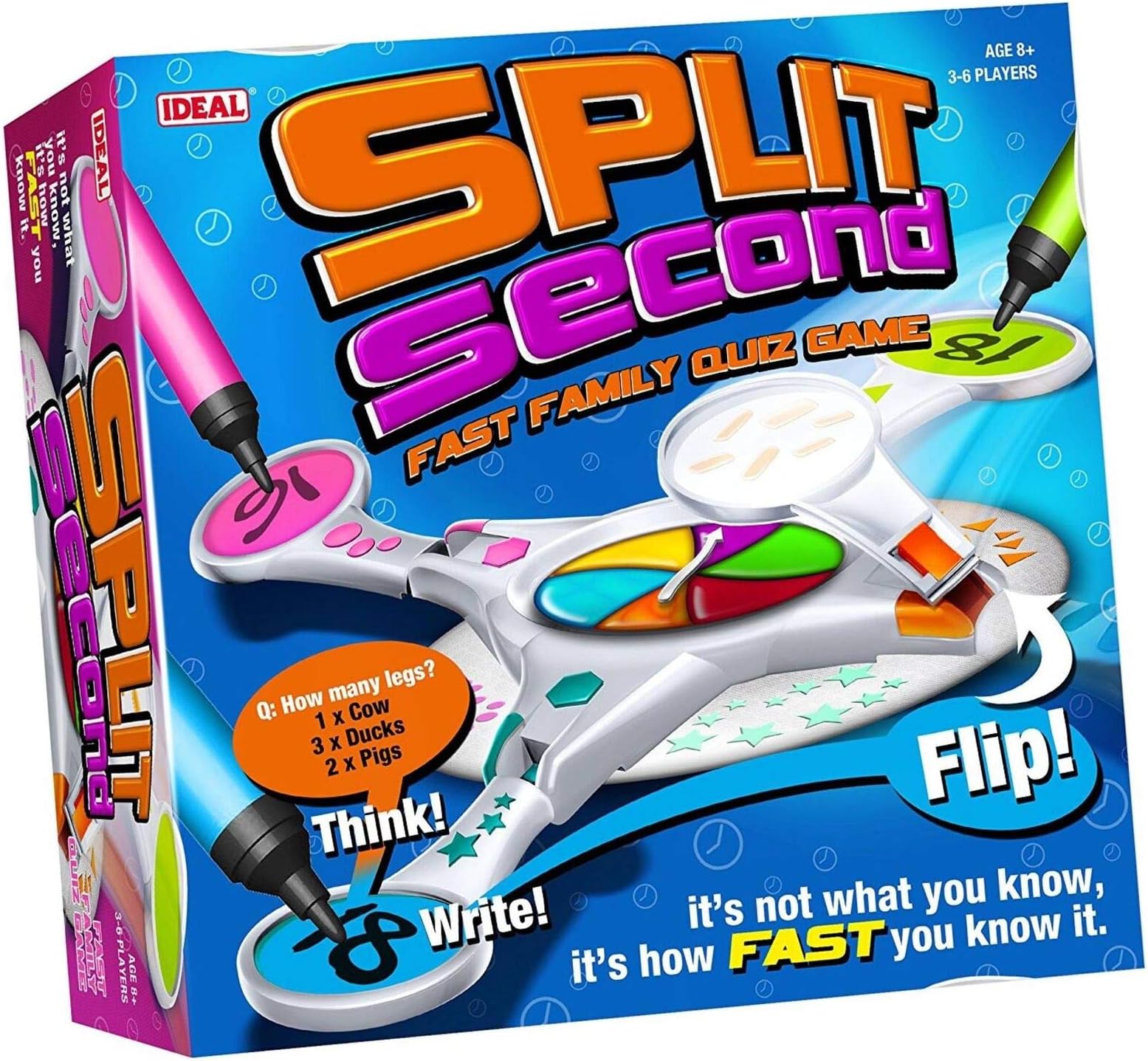 Kids Play Time Split Second Fast Family Quiz Game - Age Group: 8+