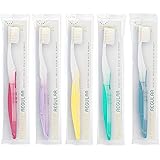 Nimbus Extra Soft Toothbrushes (Regular Size Head), Periodontist Design Tapered Bristles for Sensitive Teeth and Receding Gum