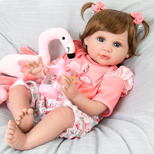 thumbnail image 2 of Aori Reborn Baby Doll - 18 Inch Realistic Sleeping Boy Doll With Outfit 2 of 13
