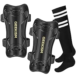 Soccer Shin Guards for Youth Kids Toddler, Upgraded