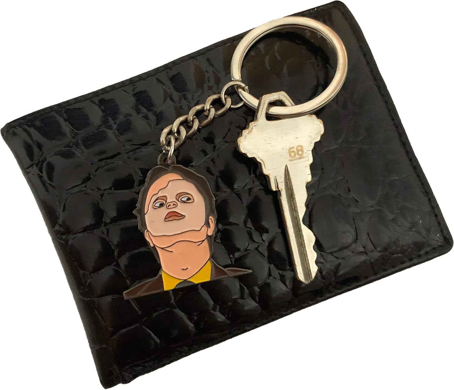 Balanced Co.Dwight Schrute Mask Keychain Rainn Wilson Keychain (Mask Keychain): Shoes