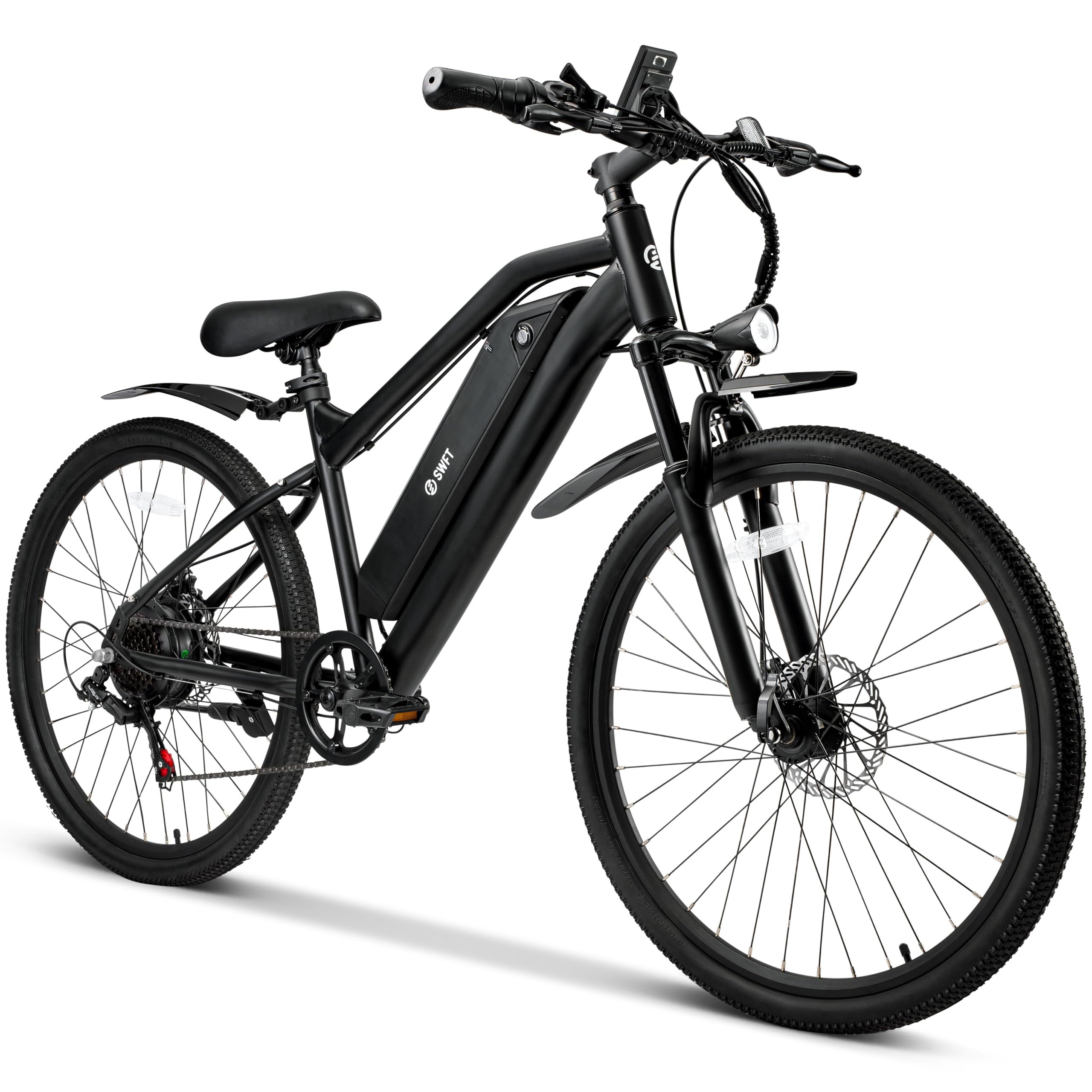 Photo 1 of SWFT Edge Electric Mountain Bike for Adults- 44 Miles Max Range, 20mph Max Speed, 26” Tires, 3 Level Pedal Assist, LCD Display, EBike Black
