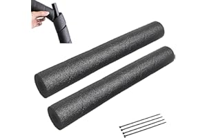 2 PCS Pipe Insulation Foam Tube, 15.7 Inches Black Pool Noodles Foam,Multi-Purpose Snake Wrap Protector for Swimming Pool Rai