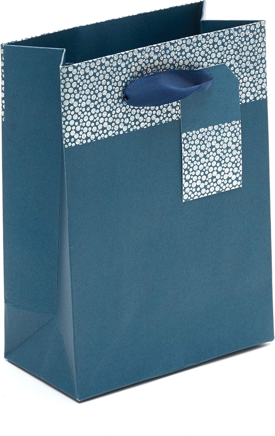 Small Navy Blue Gift Bag Perfect for a Variety of Occasions Navy