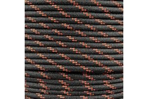 Paracord Planet Reflective 550lb Paracord – 7 Strand Type III Nylon Parachute Cord for Outdoor Visibility, Hiking, and Crafting – 30+ Colors and 4 Length Options