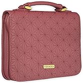 Christian Art Gifts Women's Fashion Bible Cover Grace Dusty Rose, Pink Faux Leather, Medium