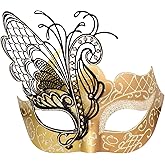 Coddsmz Mysterious Venetian Butterfly Lady Masquerade Halloween Party Mask Evening Prom Ball Mask Bar Costumes Accessory