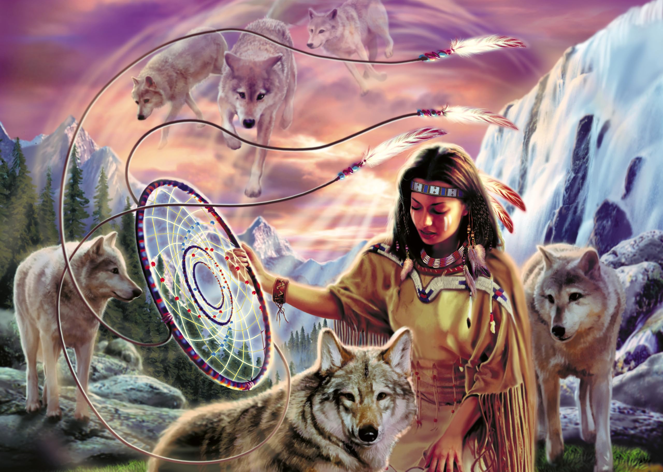 Ravensburger Dreamcatcher 1000 Piece Jigsaw Puzzles for Adults and Kids Age 12 Years Up — image 1