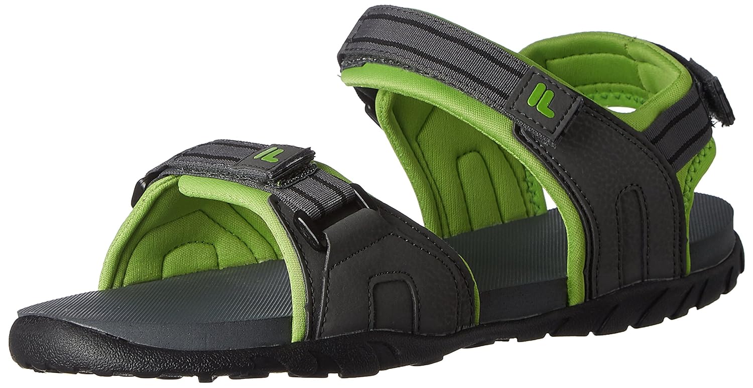 fila sandals green