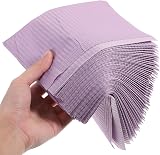 Healifty 125 Pcs Purple Dental Bibs Tattoo Table Covers 3 Ply Waterproof view 8