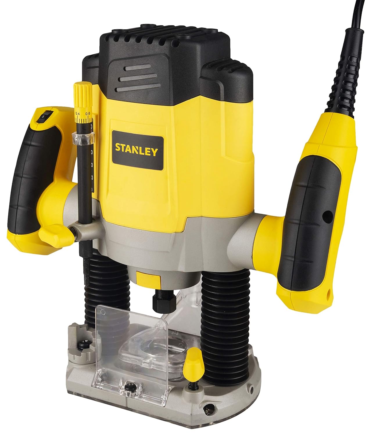 STANLEY SRR1200 1200W 55mm Variable Speed Plunge Router with 6 Router
