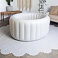 EarthsideFloorCoveringMarshmallow - Home Birth Essentials - Plastic Cover for Birthing Pool for Home Births (8.3 x 9) - Marshmallow - Home Birth Kit - PVC Plastic Pools - Home Birth Supplies