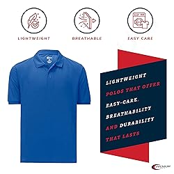 Premium Wear Men's High Moisture Wicking Polo T