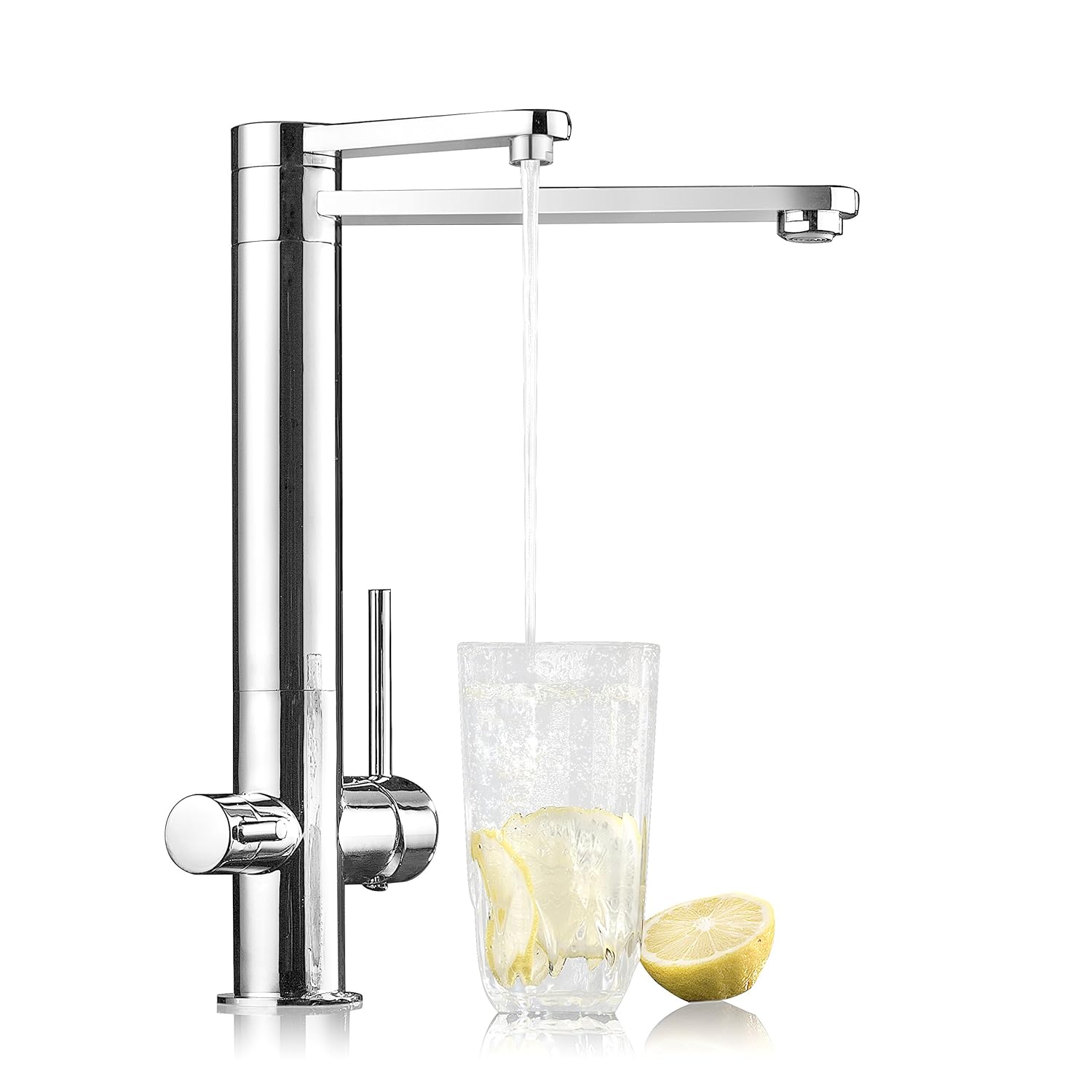 Amzdeal Wasserhahn Doppelt K uuml chenarmatur ...