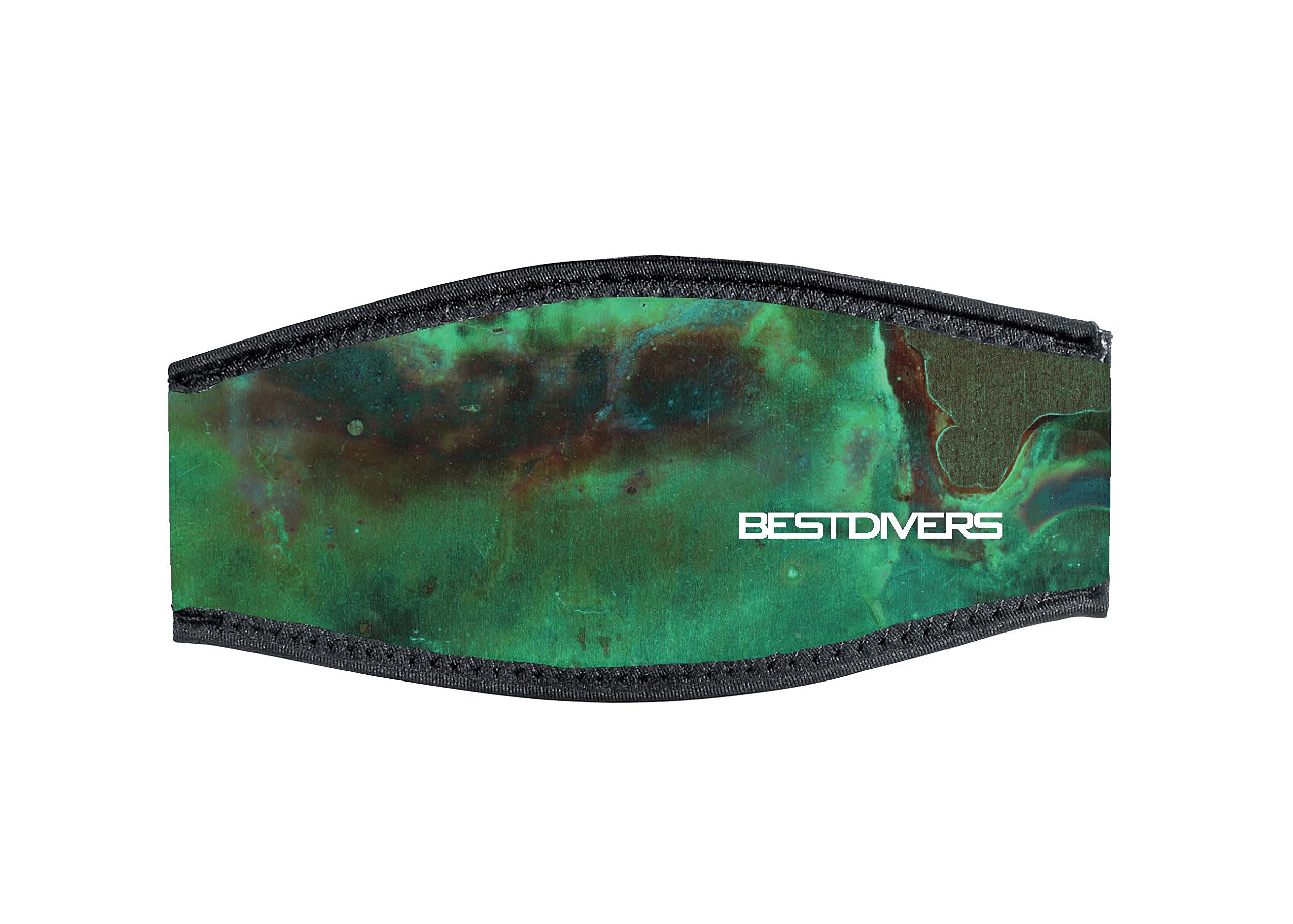 Best divers IN/DV, Neoprene Mask Strap, Double Velcro, Acid