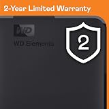 WD 3TB Elements USB 3.0 Portable External Hard Drive Black view 9