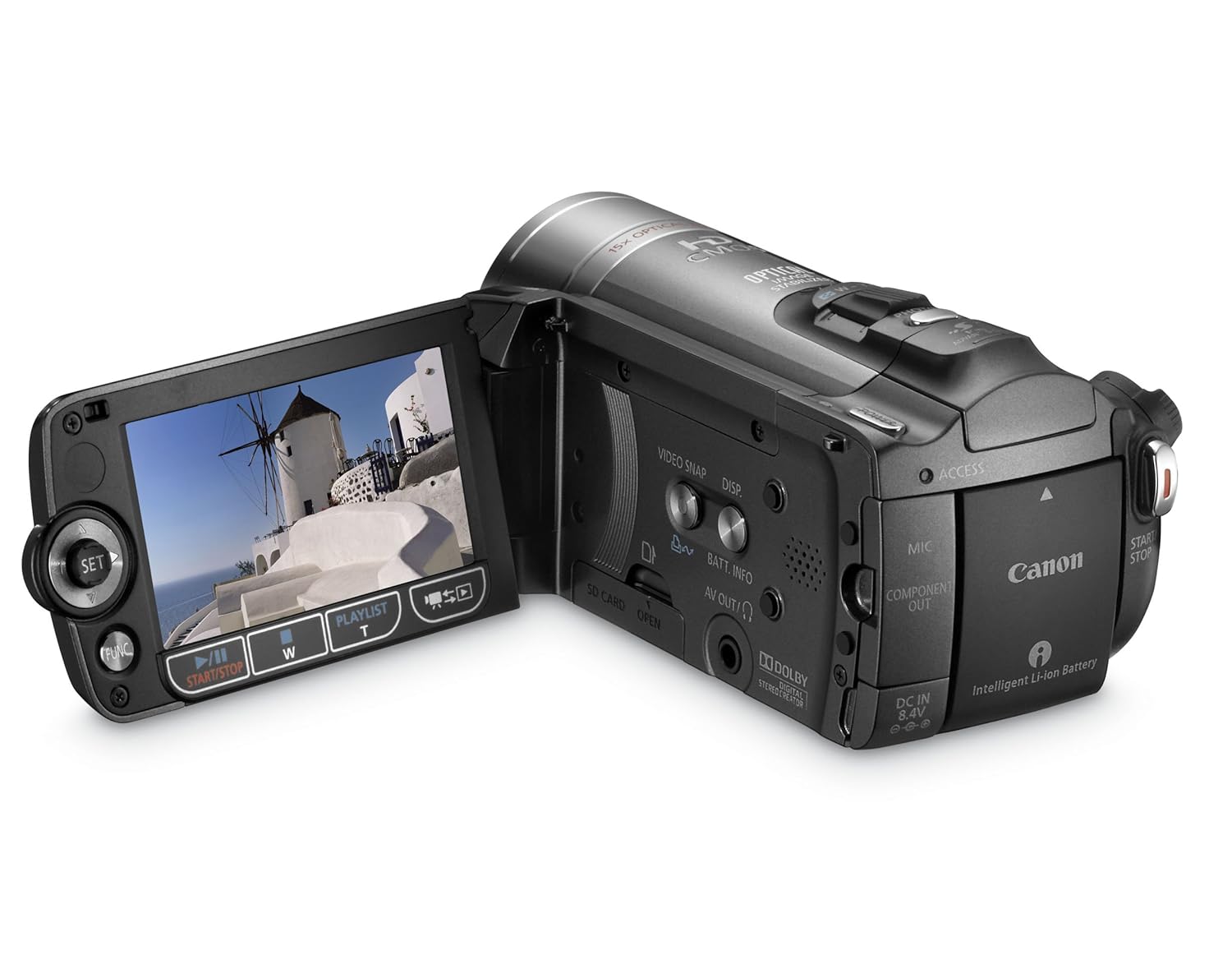 Amazon.com : Canon VIXIA HF200 HD Flash Memory Camcorder w/15x Optical Zoom