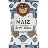 Siete Family Foods, Chips Tortilla Corn Sea Salt Maiz Blue Red, 7.5 Ounce