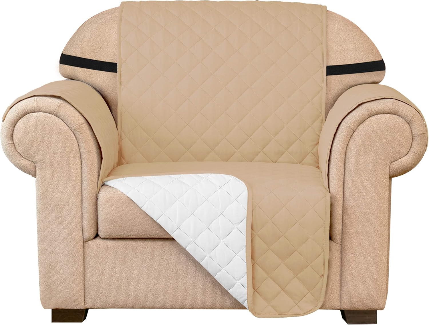 subrtex Quilted Sofa Cover Reversible Sofa Protector 1,2,3 Seater