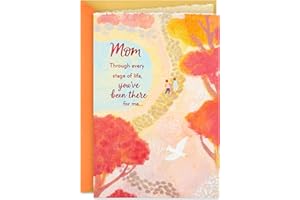 Hallmark Mother's Day Card (There for Me) for Mom Birthday, Thank You, Any Occasion