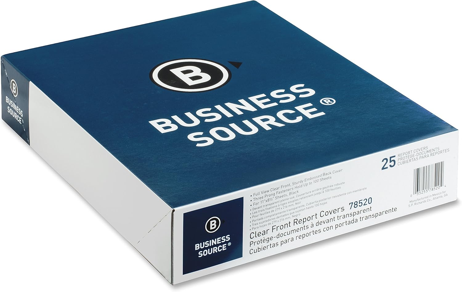 Business Source Clear Front Report Covers : Business Report Covers : Office Products