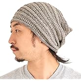 CHARM Extra Slouchy Summer Beanie for Men - Women Baggy Hipster Knit Cotton Slouch Hat