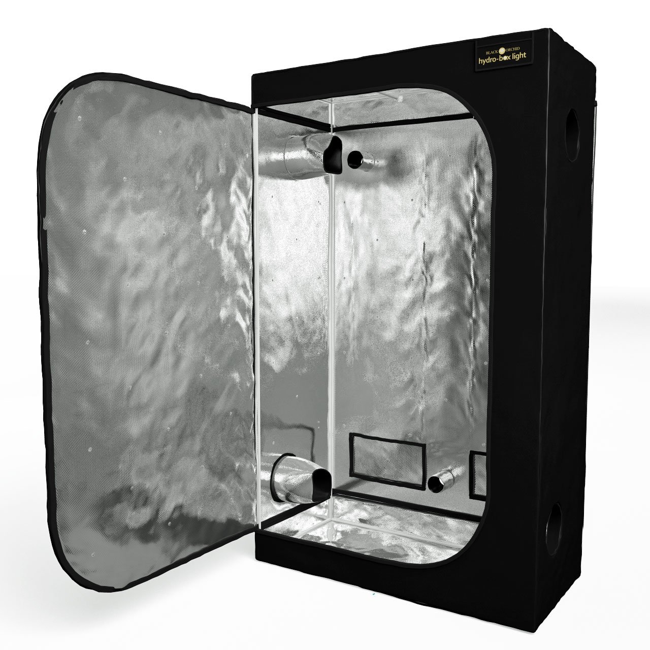 BLACK ORCHID Hydrobox 100x50x200cm Hydroponic Grow Tent Amazon.co.uk