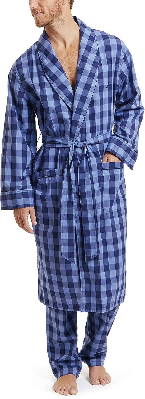 mens cotton bathrobe amazon