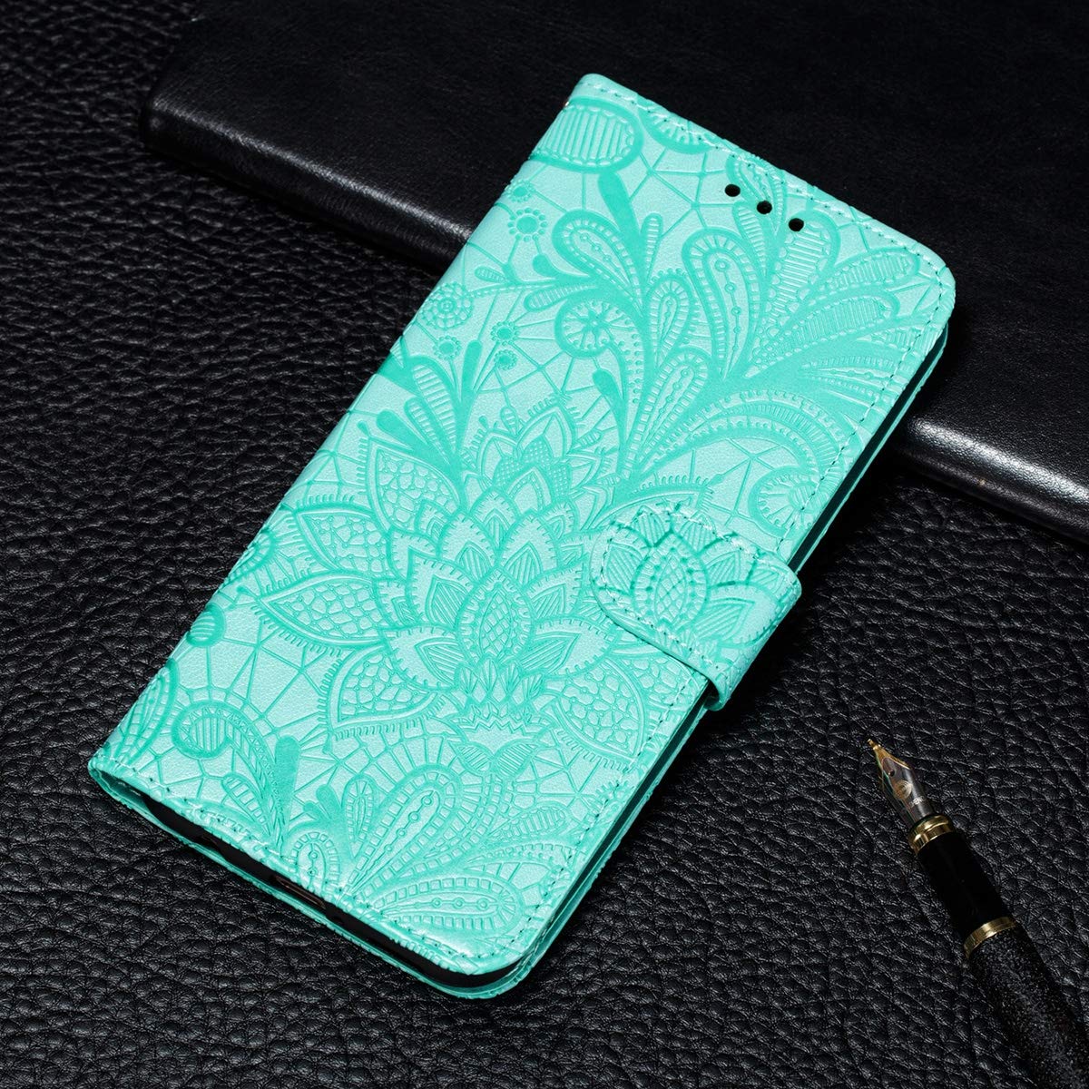 Cell Phone Cases for Samsung Galaxy A22 5G Lace Flower Embossing