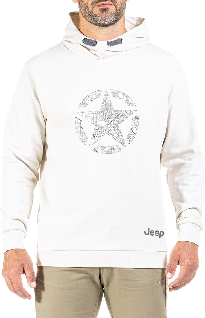 Jeep Men's Hooded Sweatshirt Amazon.co.uk Clothing