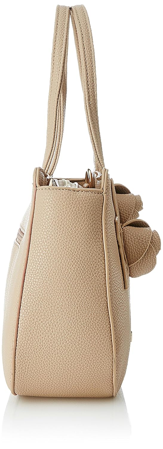 caprese mia women's satchel (beige) ()