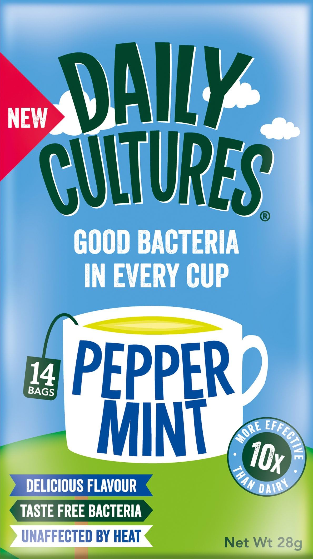 Daily Cultures Peppermint Tea 14 Sachets