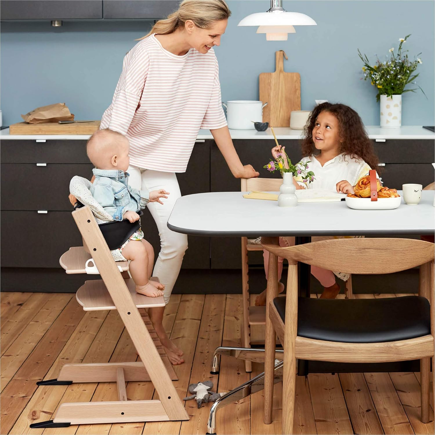 stokke oak white