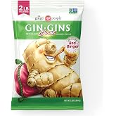 GIN GINS Boost Red Magic Ginger Chews Digestive Support 2lb 1Pk