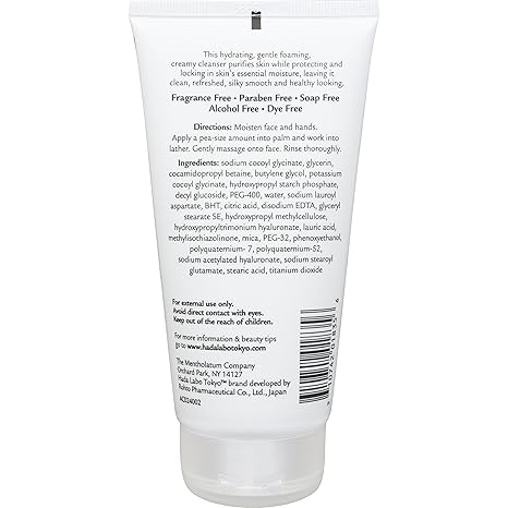 hada labo cream cleanser