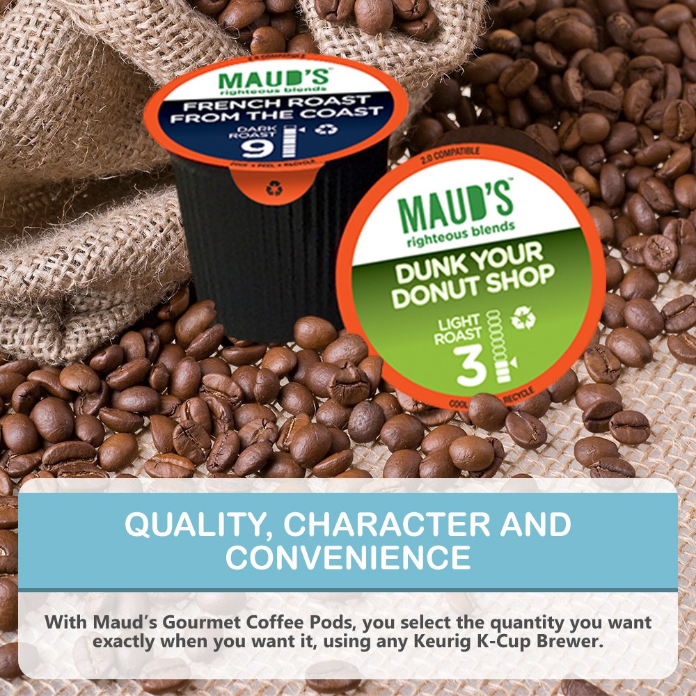 Maud’s Gourmet Coffee PodsSingle Serve Coffee PodsRichly Satisfying Premium 857265007080 eBay