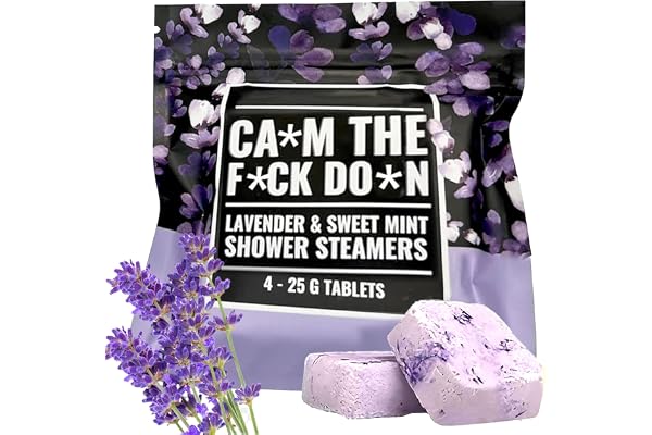Swear Shower Steamers Gift Set, Shower Steamers Aromatherapy with Charmed Aroma, Shower Steamer Unique Gifts for Women, Bath