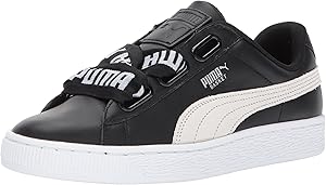 puma heart reset white
