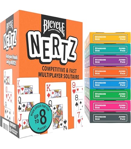 Amazon.com: Bicycle Game Night Bundle: Nertz, Pokeno, Color Addict