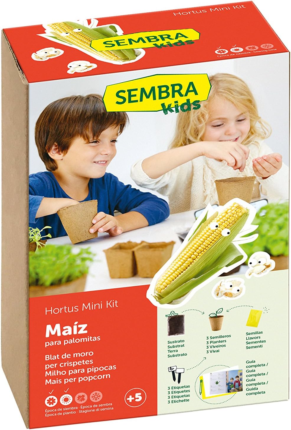 SEMBRA - juego educativo, Kit huerto Fresón: Amazon.es: Jardín