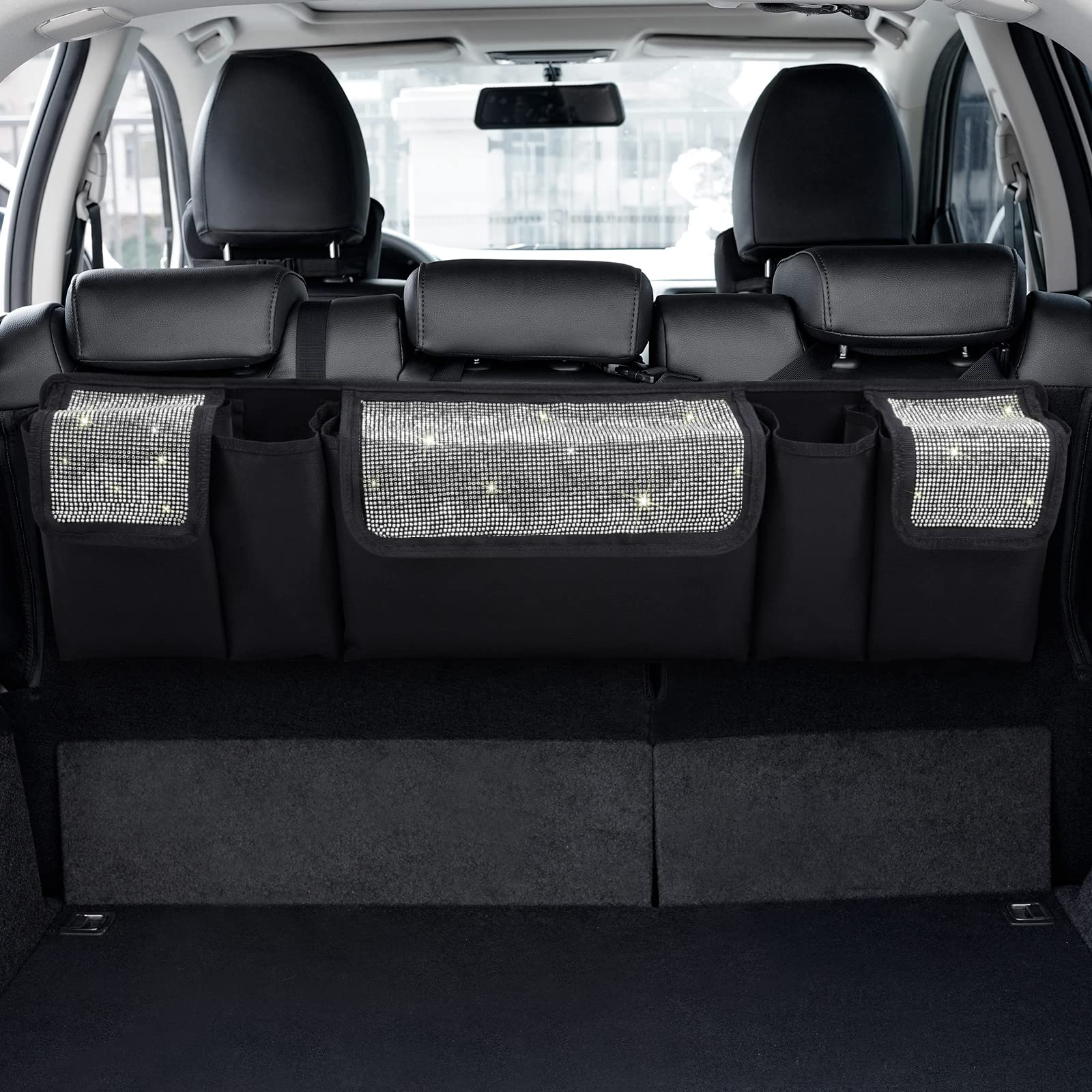 eing Car Trunk Organizer and Storage, Backseat