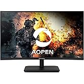 AOPEN 27HC5R bmiix 27" 1500R Curved Zero-Frame Full HD (1920 x 1080) Gaming Monitor | AMD FreeSync Technology | Up to 75Hz | 