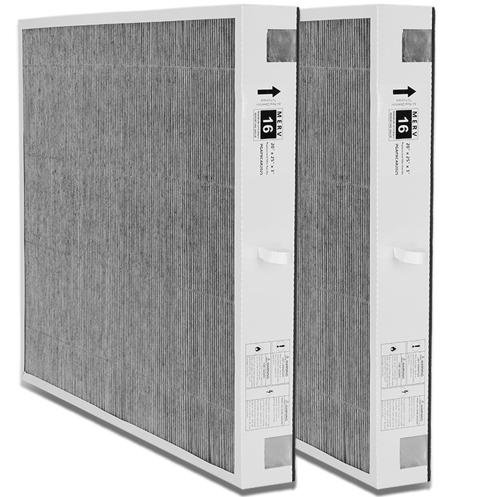 Photo 1 of Upgrade AGAPXCAR2025 MERV16 Air Filter Replacement Compatible with Bryant/Carrier Furance PGAPXCAR2025