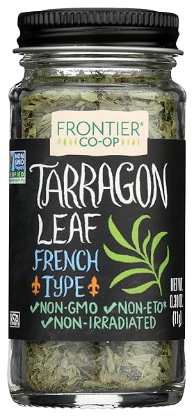 FRONTIER CO-OP TARRAGON LEAF, 0.39 OUNCE BOTTLE, CUT...