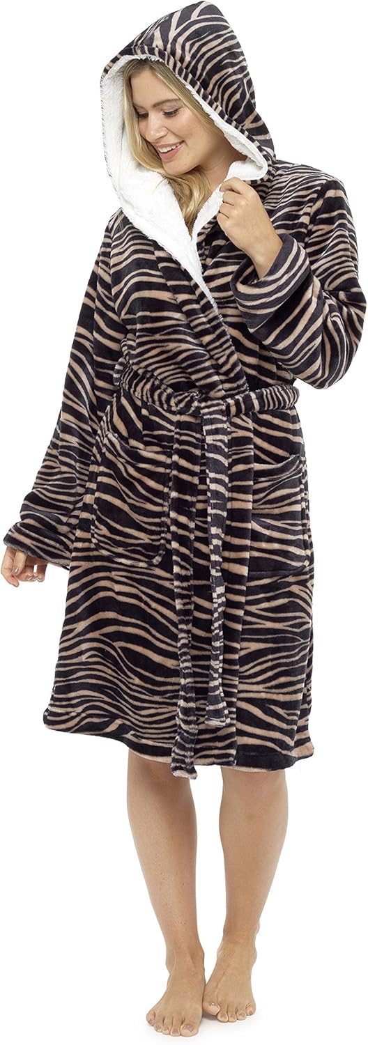 bademantel damen mit kapuze kuschelig